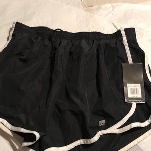 NWT Marika Tek Running Shorts L Black/White